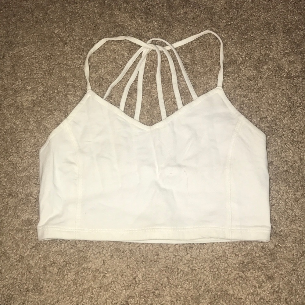 White Crop Top